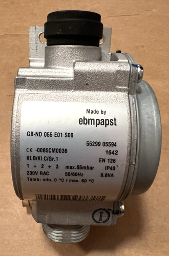 Vanne gaz ebmpapst pour - vanne,